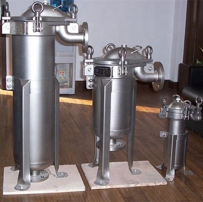 Silicone Side Inlet Stainless Steel Industrial Filter for Water Treatment Equipment