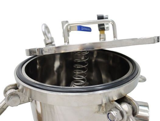 O-Type Seal Ring Connection 304SS 2 Bag Housing Water Filter for Customized Requirements