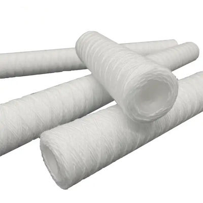 0.22-20um Precision PE Liquid Filter Cartridge for 5-40 Inch Yarn String Wound Filter