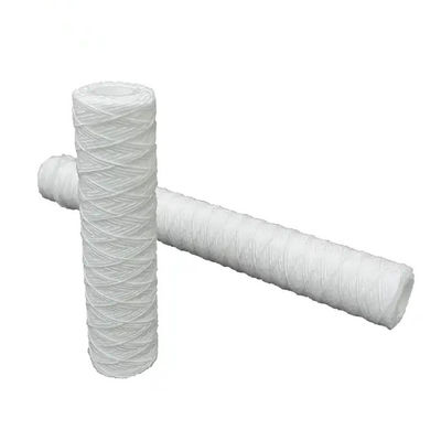 0.22-20um Precision PE Liquid Filter Cartridge for 5-40 Inch Yarn String Wound Filter