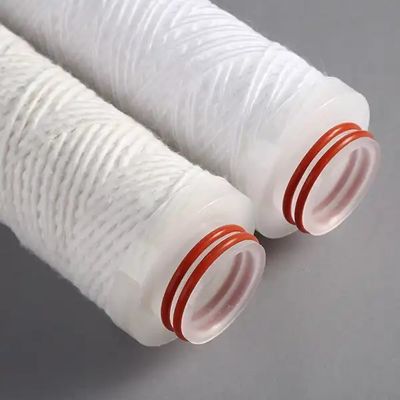 0.22-20um Precision PE Liquid Filter Cartridge for 5-40 Inch Yarn String Wound Filter