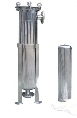 Stainless Steel 316 Single Bag Filter Housing for Chemical Industry Top Inlet 2 Design