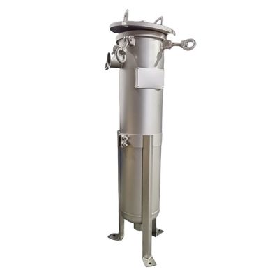 62KG Weight Stainless Steel 304 Case for 6-Bag Filtration System at Manufacturing Plant