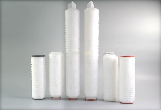 Garment Shops 0.1 20um High Dirt and High Flow Rate PP Pleated Folding Filter Cartridge