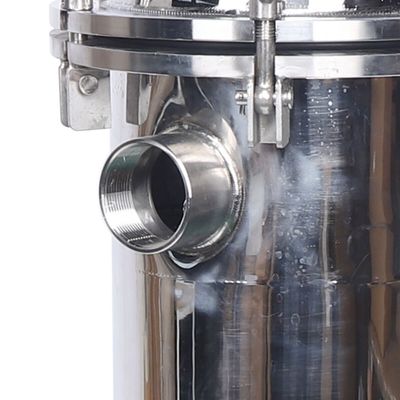Stainless Steel 150PSI Industrial Pressure Fluid Filter for Long-Lasting Performance