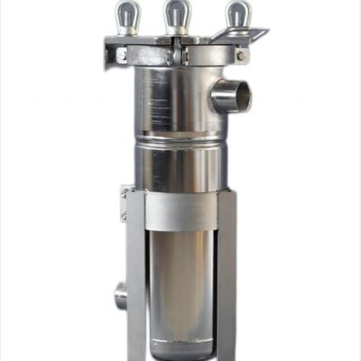Food Beverage Shops 62KG Stainless Steel Bag Filter Housing for Industrial Filtration