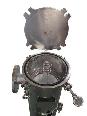 Silicone Side Inlet Stainless Steel Industrial Filter for Water Treatment Equipment